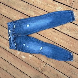 EUNINA Low Rise Kitty Skinny Crop Jean